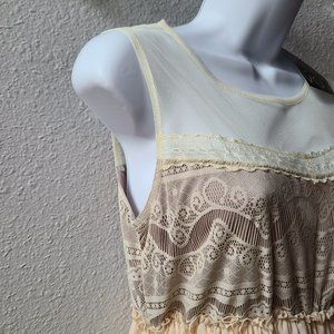 MISS CHIEVOUS lace sheer dress